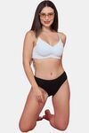 PrettyCat Sexy Women Lightly Padded Soft Bralette Bra - Light Blue — thumbnail 4